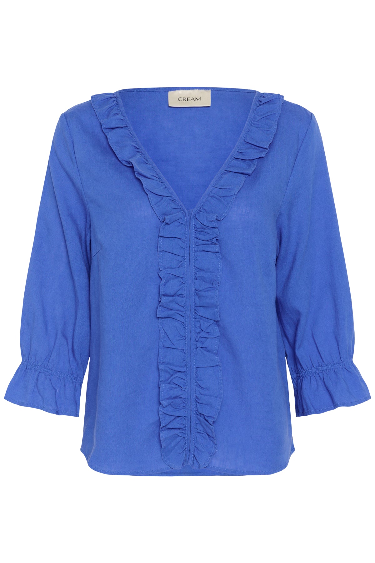 CRBirgit Frill Blouse Palace Blue - 184043 - 10615412