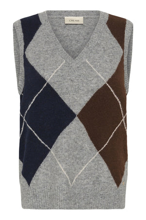 CRHope Knit Slipover Grey Melange - 100391 - 10615446