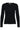 CRRibba LS V-neck Tshirt Pitch Black - 100120 - 10615480