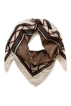 CRAshli Scarf Brown Dog - 110041 - 10615495