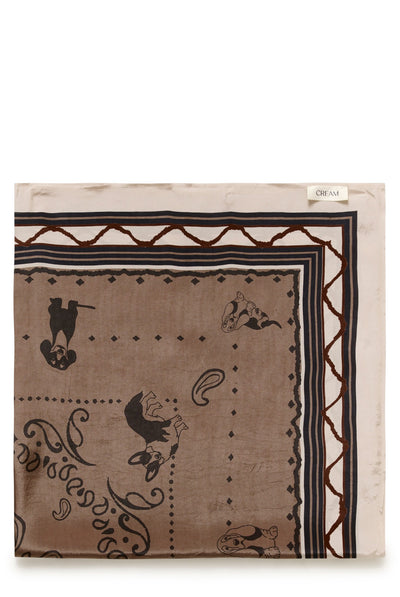 CRAshli Scarf Brown Dog - 110041 - 10615495 Thumbnail