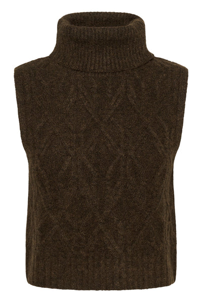 CRElsie Knit Slipover Java - 191016 - 10615533 Thumbnail