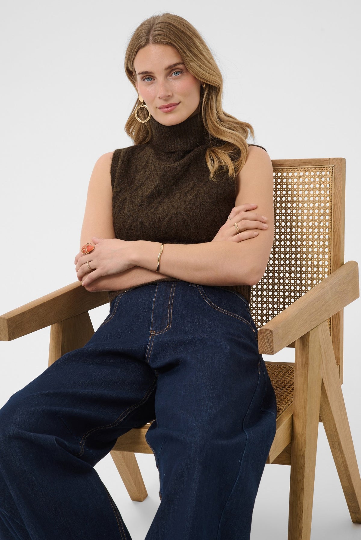 CRElsie Knit Slipover Java - 191016 - 10615533