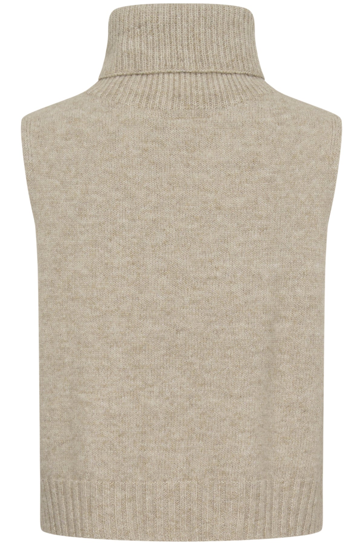 CRElsie Knit Slipover Light Brown Lentil Melange - 1 - 10615533