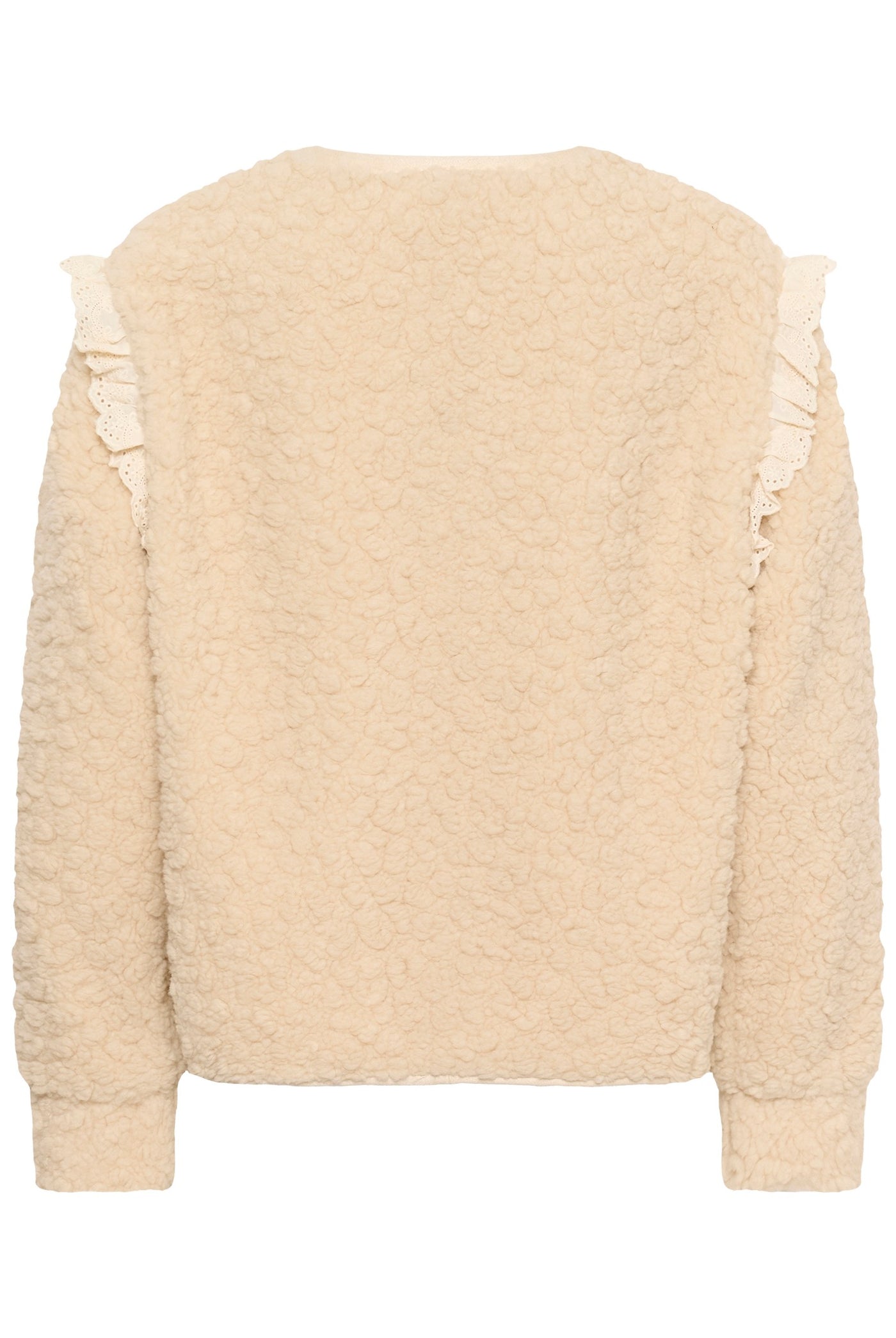 CRRana Lace Teddy Jacket Oatmeal - 130401 - 10615559