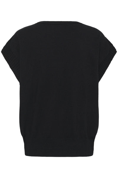 CRDela Knit Slipover Pitch Black - 100120 - 10615601 Thumbnail