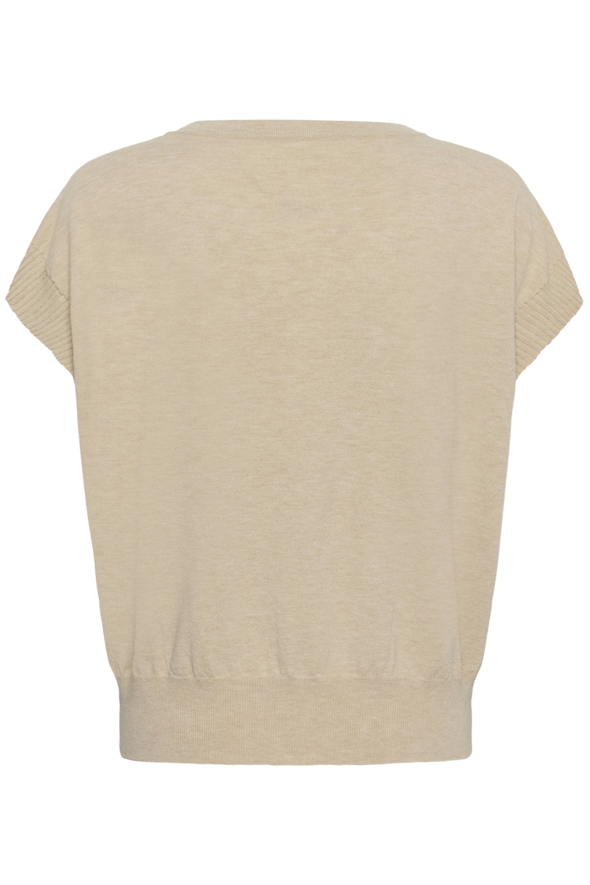 CRDela Knit Slipover Oat melange - 100232 - 10615601