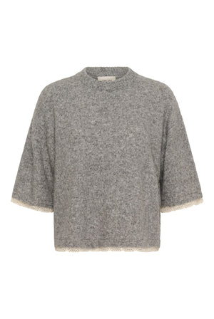 CRKibana Knit Pullover Grey Melange - 100391 - 10615619