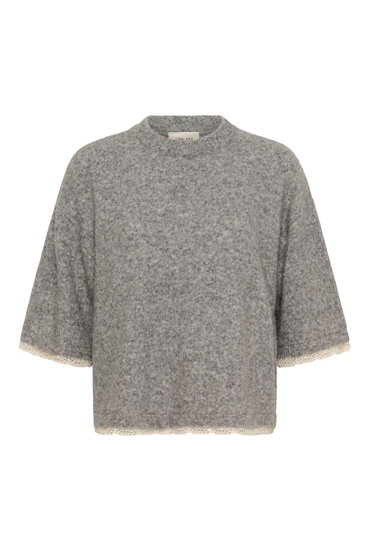 CRKibana Knit Pullover Grey Melange - 100391 - 10615619