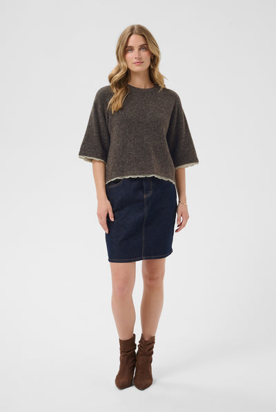 CRKibana Knit Pullover Java Melange - 1910161 - 10615619 Thumbnail