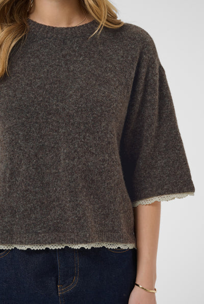 CRKibana Knit Pullover Java Melange - 1910161 - 10615619 Thumbnail