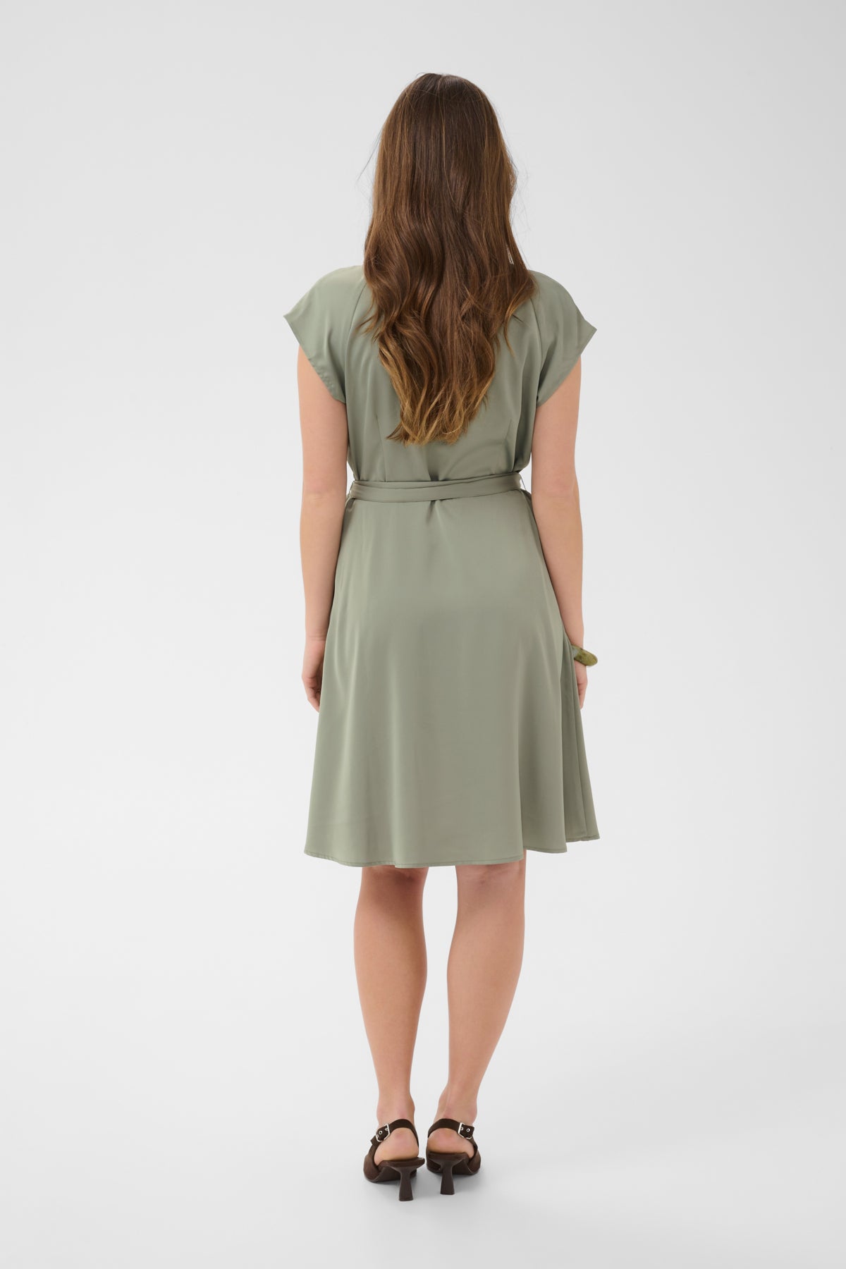 CRNorie Short Dress Deep Lichen Green - 180312 - 10615623