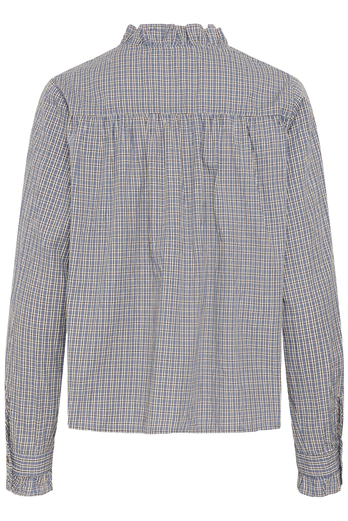 CRSyliah check blouse Blue check - 1000154 - 10615645