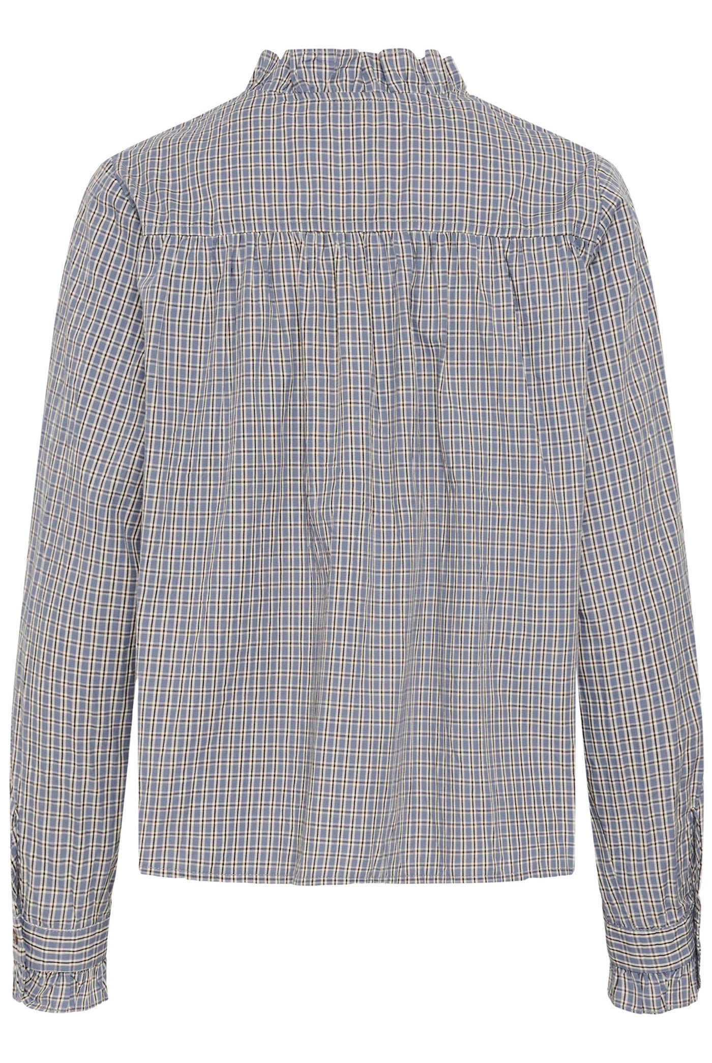 CRSyliah check blouse Blue check - 1000154 - 10615645