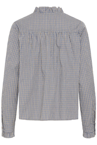 CRSyliah check blouse Blue check - 1000154 - 10615645 Thumbnail