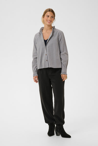 CRSyliah check blouse Blue check - 1000154 - 10615645 Thumbnail
