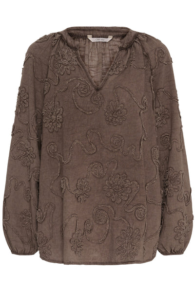 CRGemmi Blouse Chocolate Chip - 190809 - 10615670 Thumbnail