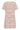 CRLiva T-Shirt Dress White stripe w. Pink/Bordeaux - 10615686