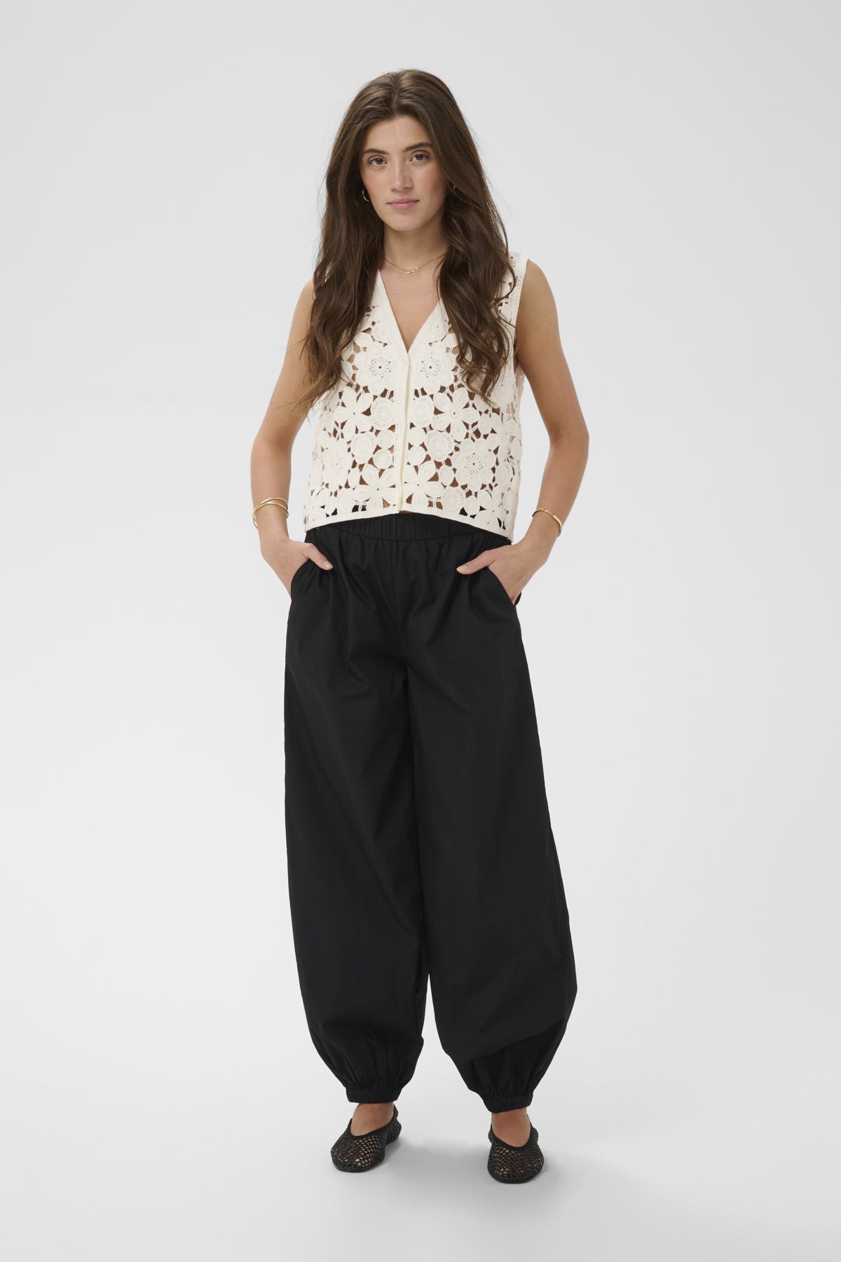 CRBalua Poplin Pant Pitch Black - 100120 - 10615689