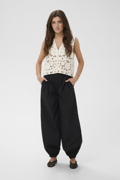 CRBalua Poplin Pant Pitch Black - 100120 - 10615689 Thumbnail