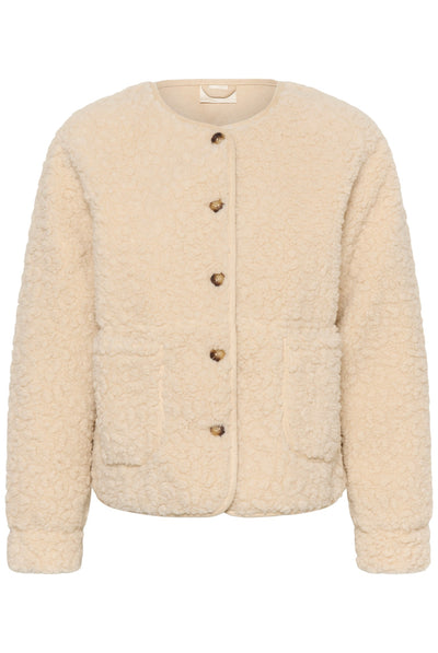 CRRana Teddy Jacket Oatmeal - 130401 - 10615703 Thumbnail