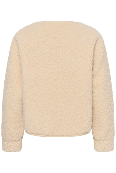 CRRana Teddy Jacket Oatmeal - 130401 - 10615703 Thumbnail