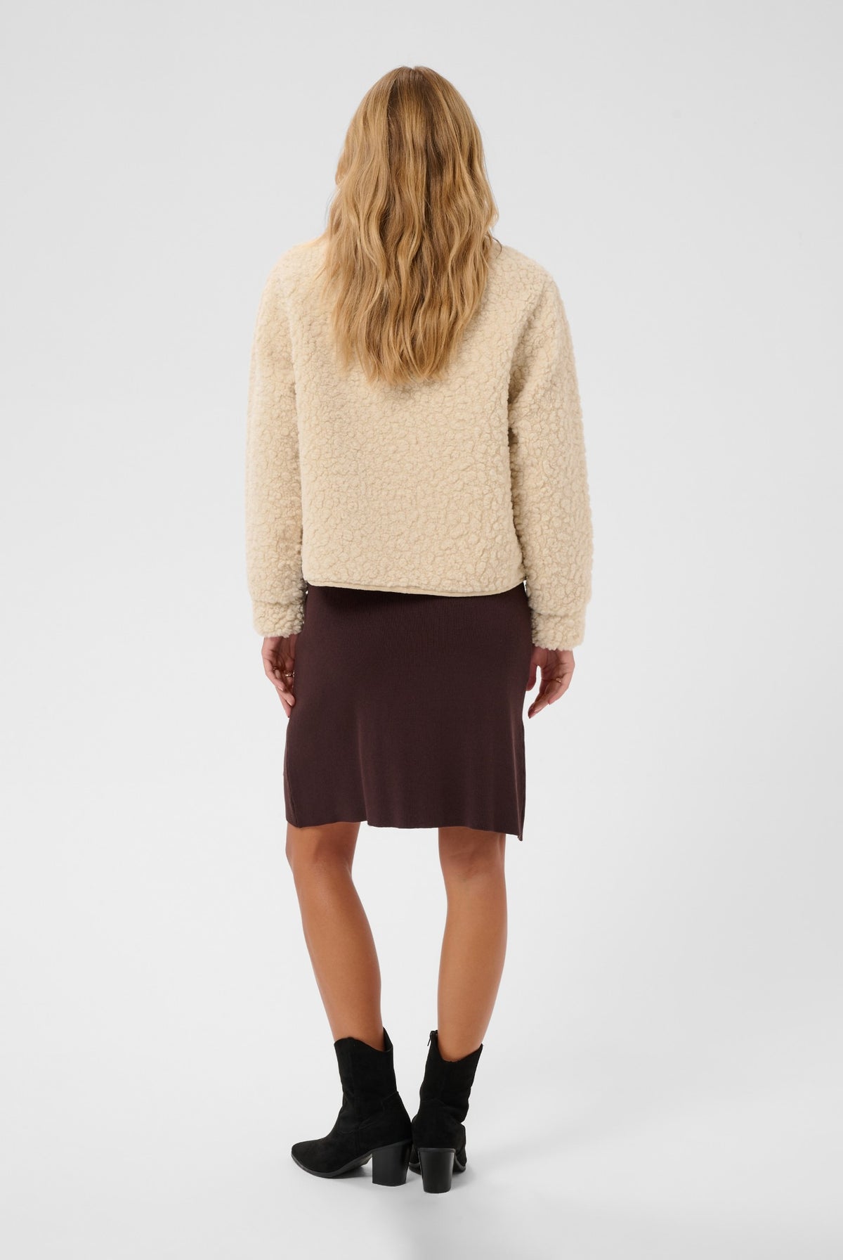CRRana Teddy Jacket Oatmeal - 130401 - 10615703