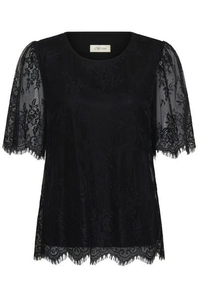 CRMira Short Sleeve Blouse Pitch Black - 100120 - 10615725 Thumbnail