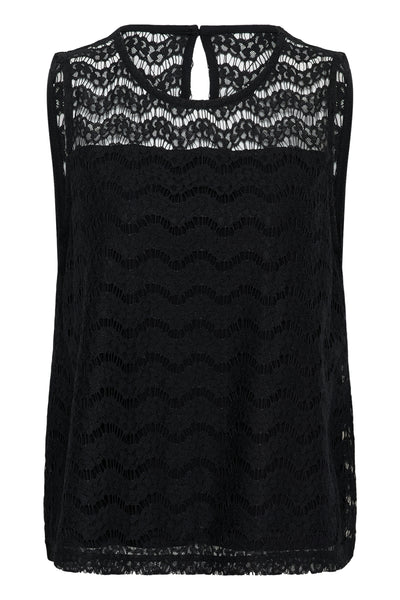 CRJuria Lace Top Pitch Black - 100120 - 10615752 Thumbnail
