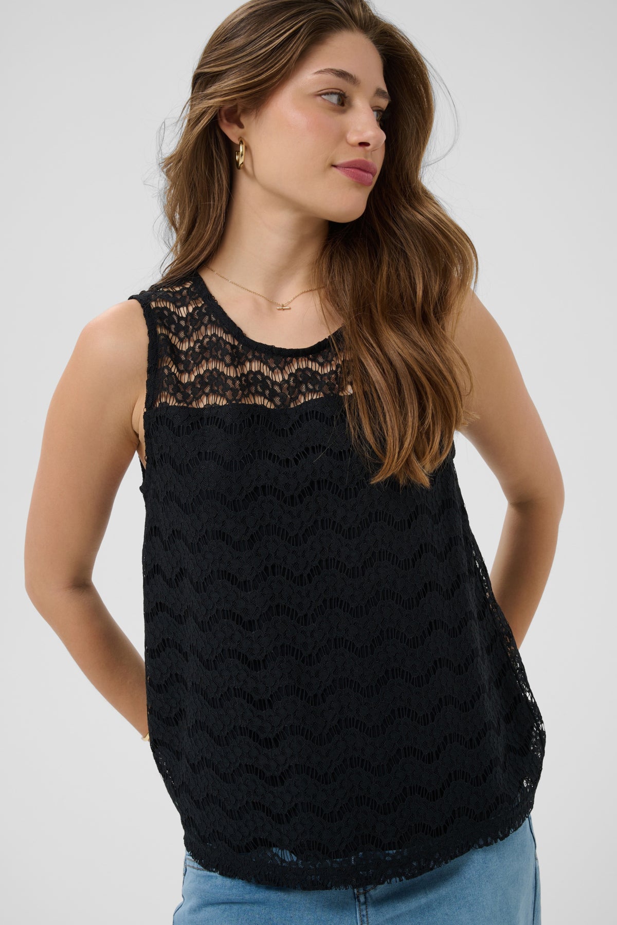CRJuria Lace Top Pitch Black - 100120 - 10615752