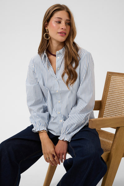 CRAya long sleeve shirt Air Blue Stripe - 109907 - 10615770 Thumbnail