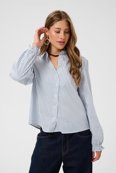CRAya long sleeve shirt Air Blue Stripe - 109907 - 10615770 Thumbnail
