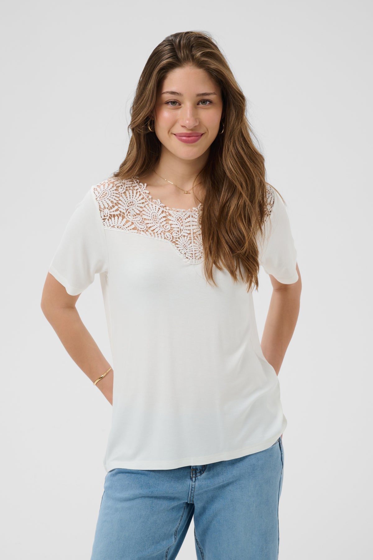 CRConnie T-Shirt Snow White - 110602 - 10615787