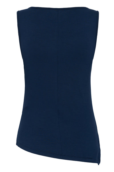 CRArmina Sleeveless Boatneck T Navy Blazer - 193923 - 10615789 Thumbnail
