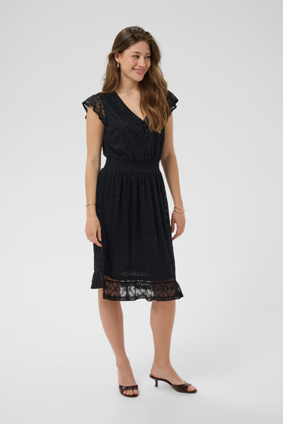 CRMaybelle Lace Dress Pitch Black - 100120 - 10615790 Thumbnail