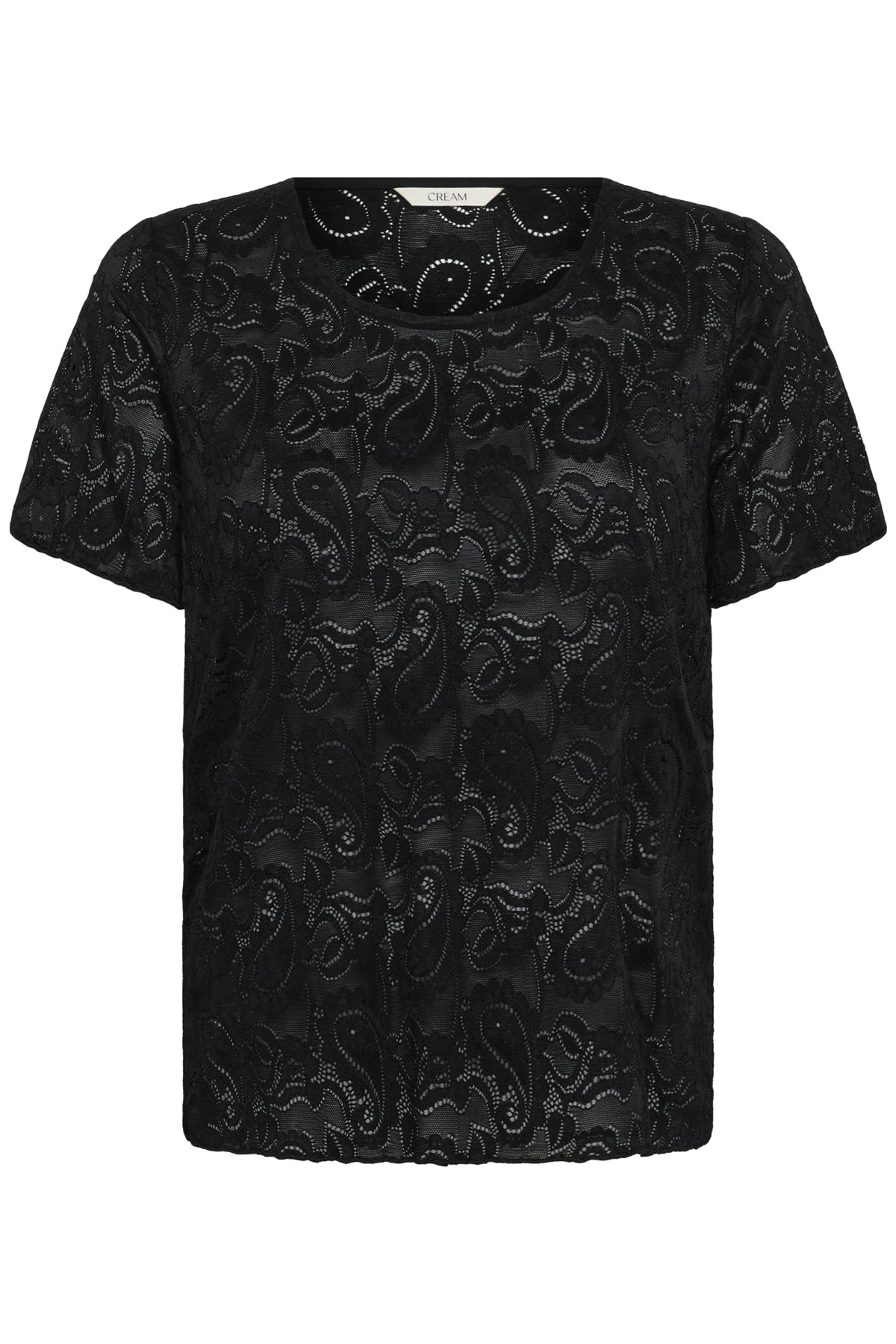 CRAnamia Lace T-Shirt Pitch Black - 100120 - 10615797