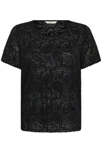 CRAnamia Lace T-Shirt Pitch Black - 100120 - 10615797 Thumbnail