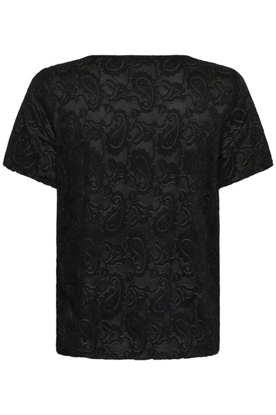 CRAnamia Lace T-Shirt Pitch Black - 100120 - 10615797 Thumbnail