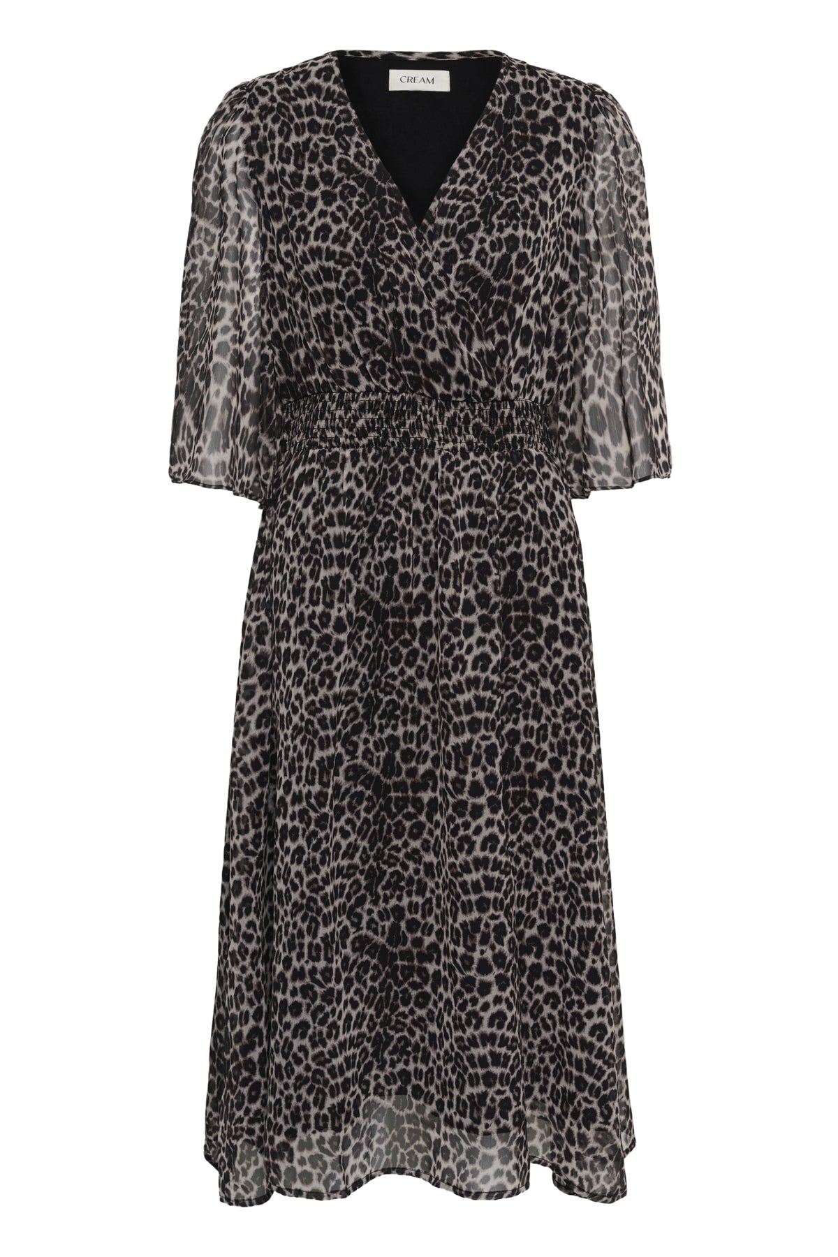 CRYuna Wrap Dress Natrual Animal Spots - 107306 - 10615802