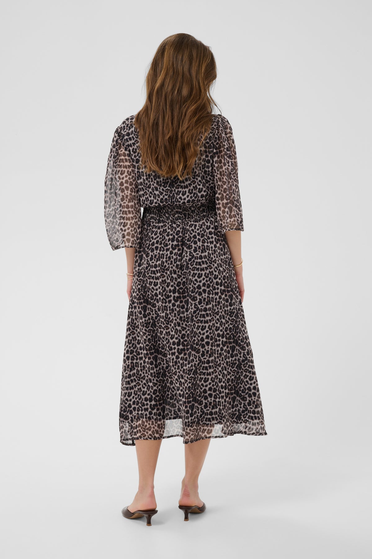 CRYuna Wrap Dress Natrual Animal Spots - 107306 - 10615802