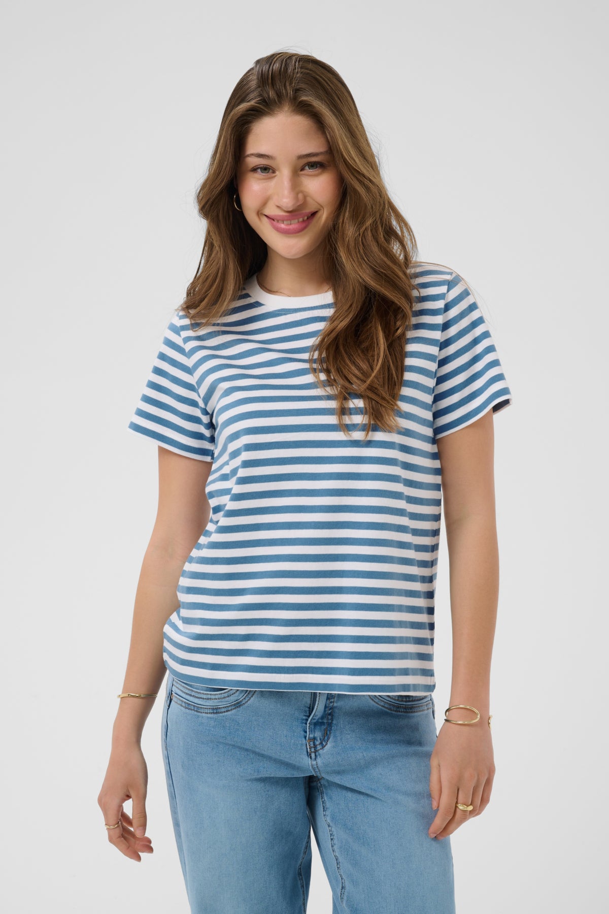 CRCera Basic T-Shirt Blue Heaven Stripe - 108090 - 10615820