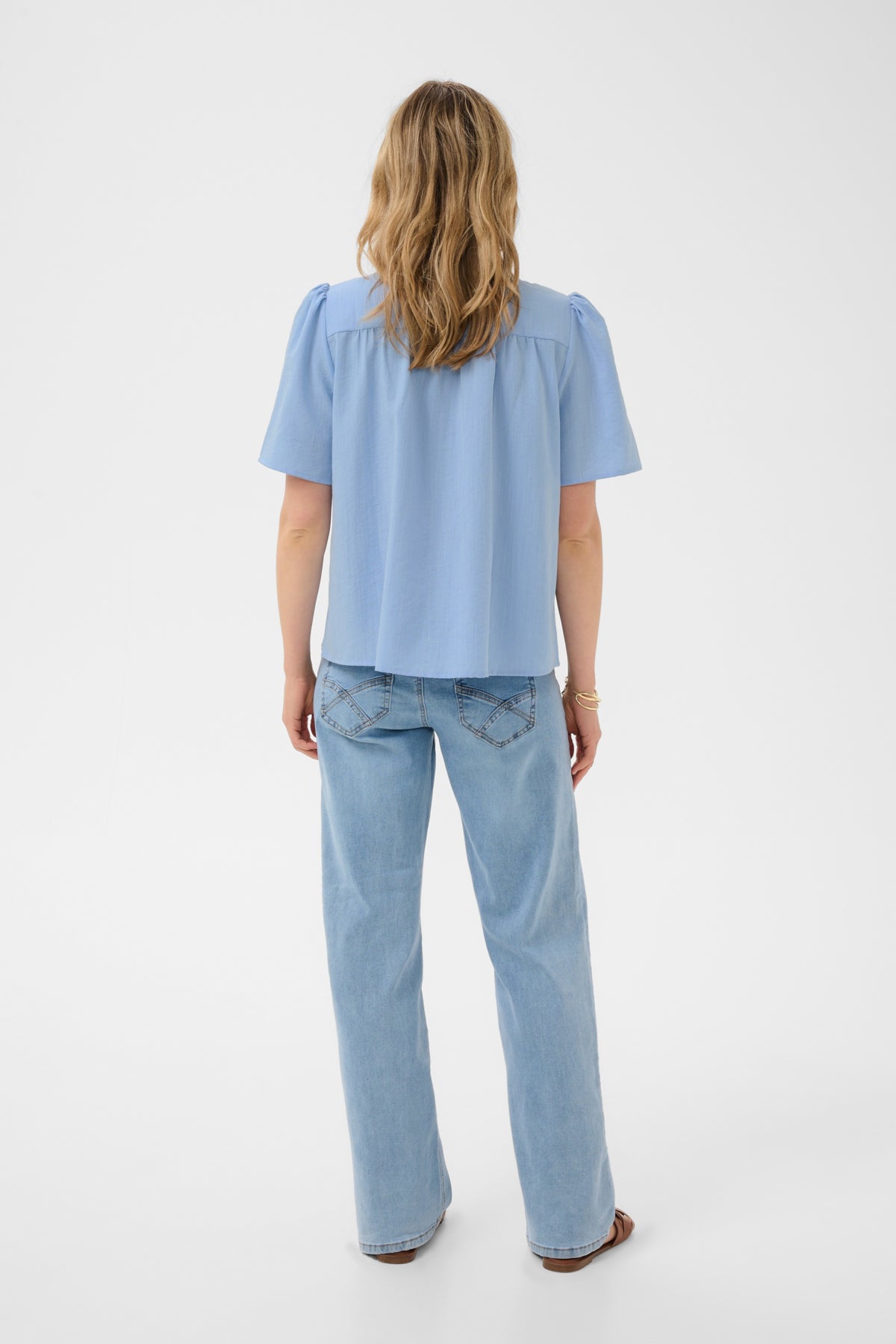 CRTamira Tie Shirt Frozen Fjord - 153917 - 10616010