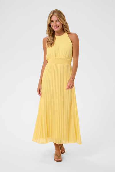 CRAluna Halter Neck Dress Lemon Meringue - 120711 - 10616015 Thumbnail
