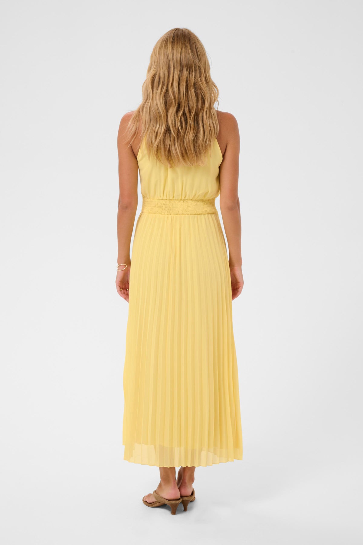 CRAluna Halter Neck Dress Lemon Meringue - 120711 - 10616015