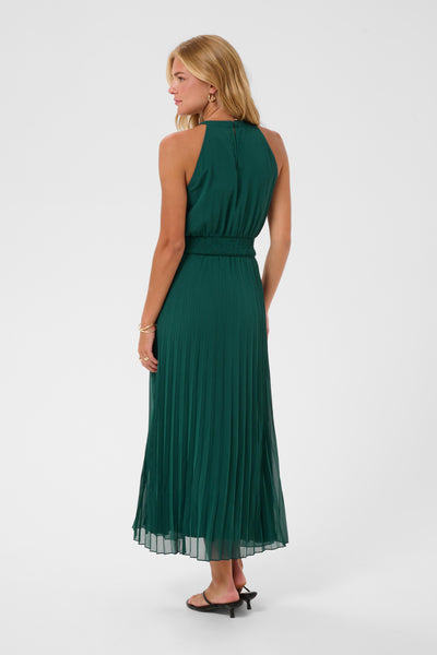 CRAluna Halter Neck Dress Posy Green - 185616 - 10616015 Thumbnail