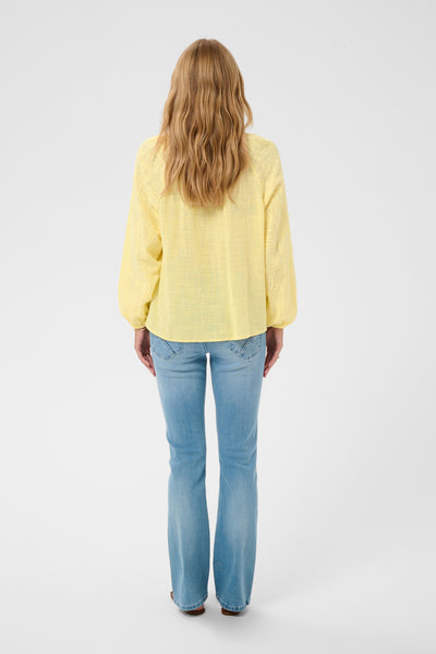 CRGemi Blouse Lemon Meringue - 120711 - 10616046 Thumbnail