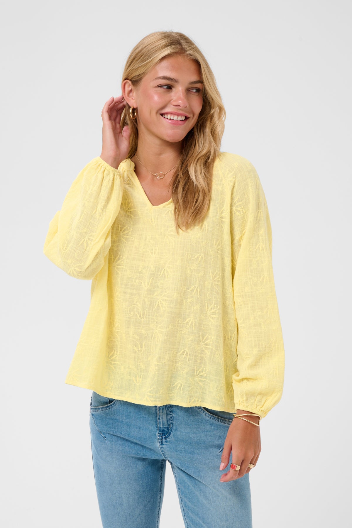 CRGemi Blouse Lemon Meringue - 120711 - 10616046