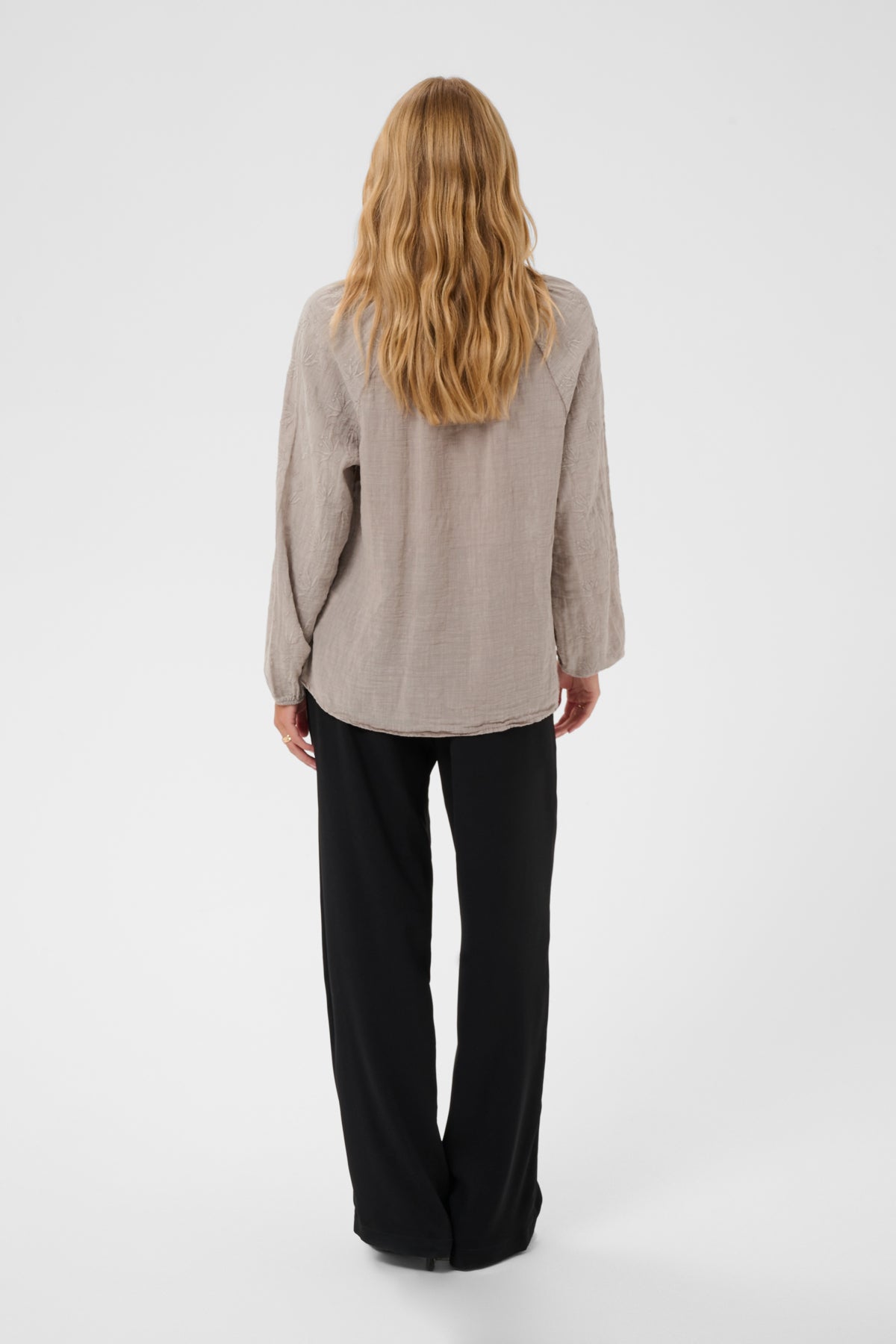 CRGemi Blouse Feather Gray - 151305 - 10616046