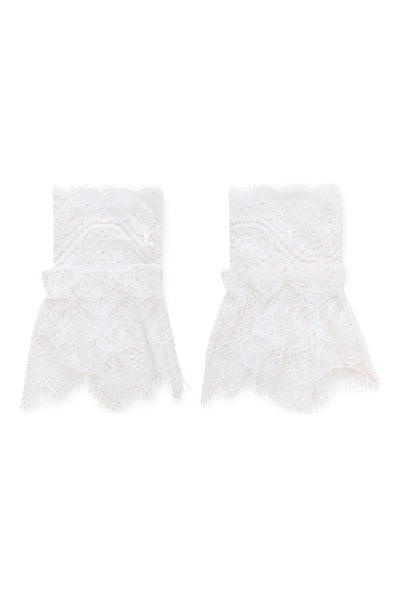 CRIrine Lace Cuffs 2 set Pitch Black/Snow White - 10907 - 10616051 Thumbnail