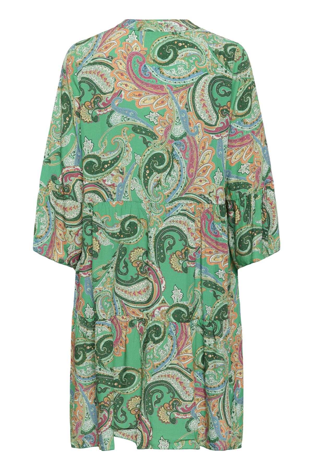 CRGina Dress Green Paisley - 10650816